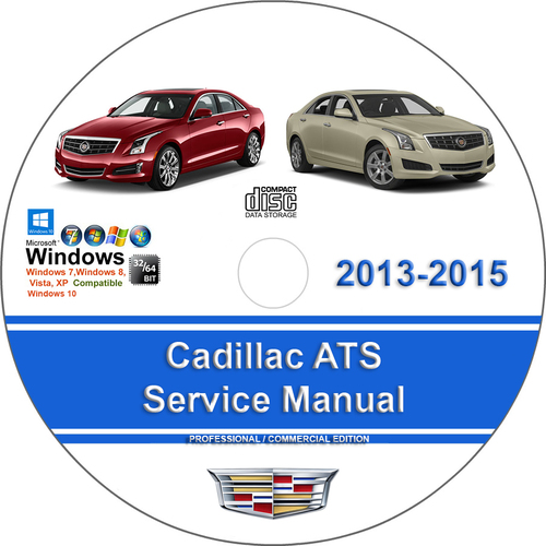Product picture Cadillac ATS 2013-2015 Service & Repair Manual (FSM)